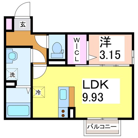 グランドソレイユの物件間取画像